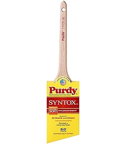 Purdy 144402625 Syntox Series Flat Trim Paint Brush, 2-1/2 inch